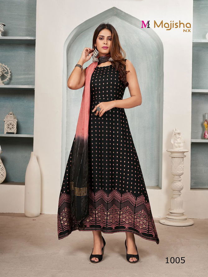 Majisha Nx Maharani 1 Exclusive Wear Wholesale Kurti With Dupatta Collection 